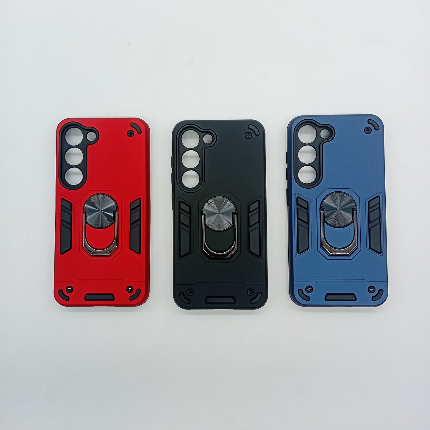 Samsung S23 Slim Shockproof Hard Case with Ring Holder
