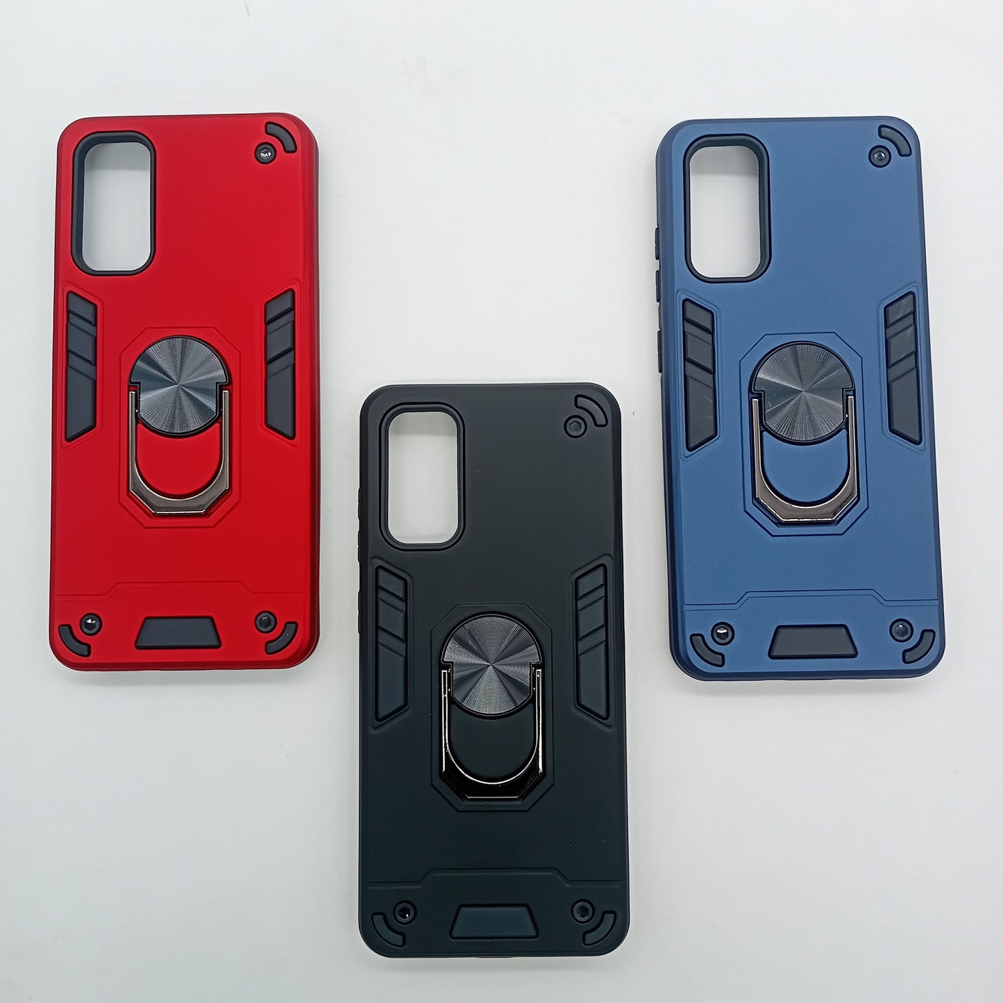 Samsung S20 Hard PC Case with Ring Holder, Shockproof Slim Cover