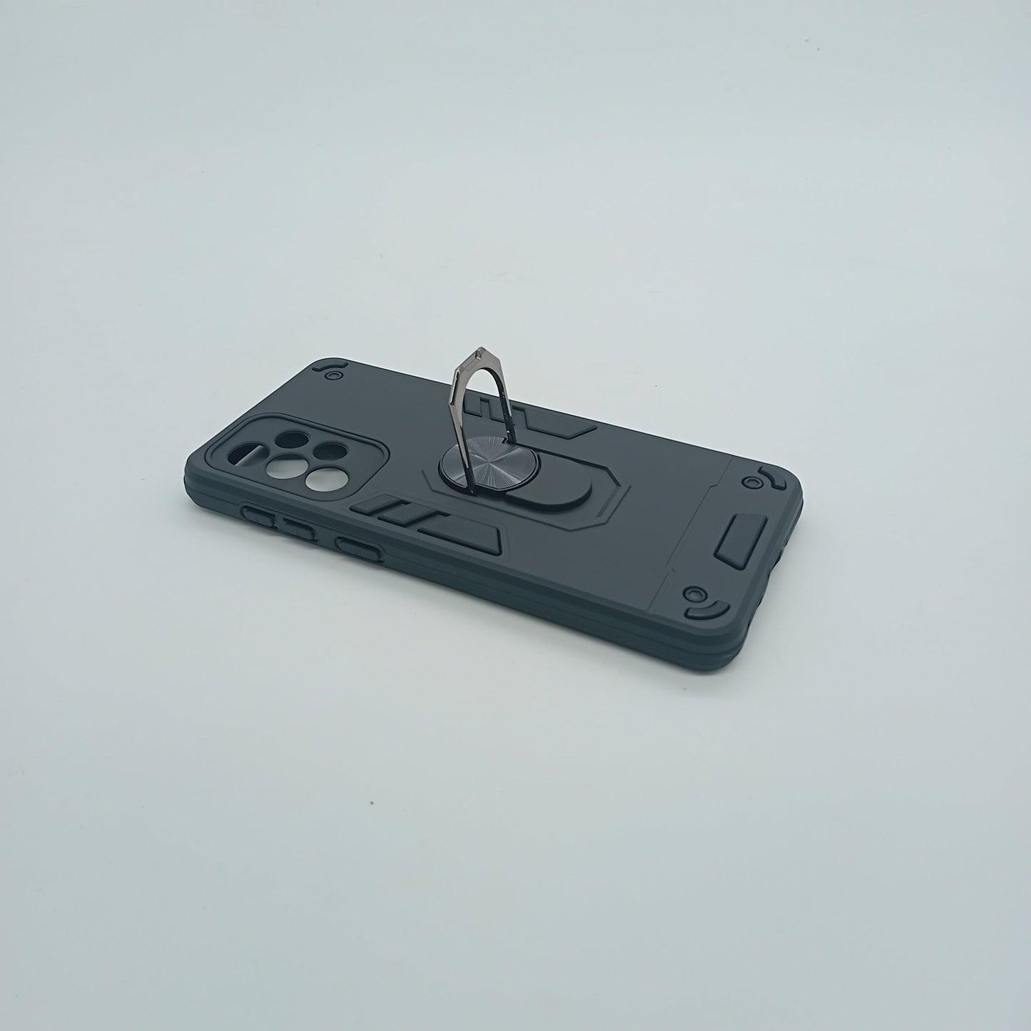 Samsung A33 Hard PC Case with Ring Holder - Shockproof Slim Cover