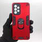 Samsung A33 Hard PC Case with Ring Holder - Shockproof Slim Cover