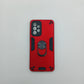 Samsung A33 Hard PC Case with Ring Holder - Shockproof Slim Cover
