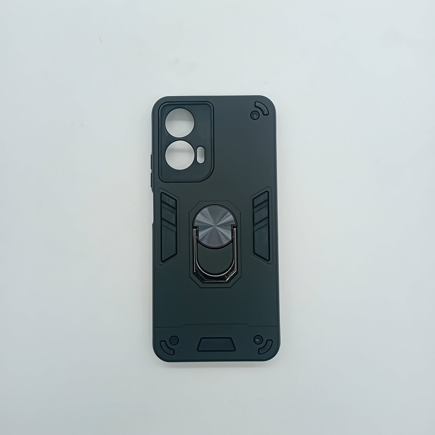 Motorola G35 Shockproof Hard PC Case with Ring Holder