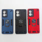 Motorola Moto G85 Hard PC Shockproof Case w/ Ring Holder