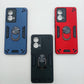 Motorola Moto G85 Hard PC Shockproof Case w/ Ring Holder