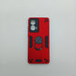 Motorola Moto G85 Hard PC Shockproof Case w/ Ring Holder
