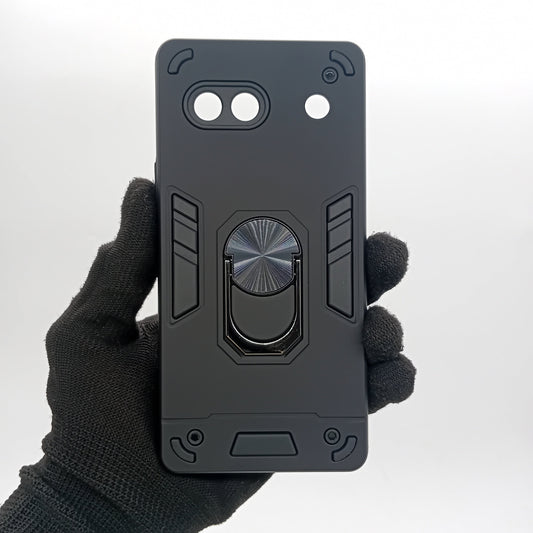 Google Pixel 7A Hard Case w/ Ring Holder, Shockproof Slim Cover