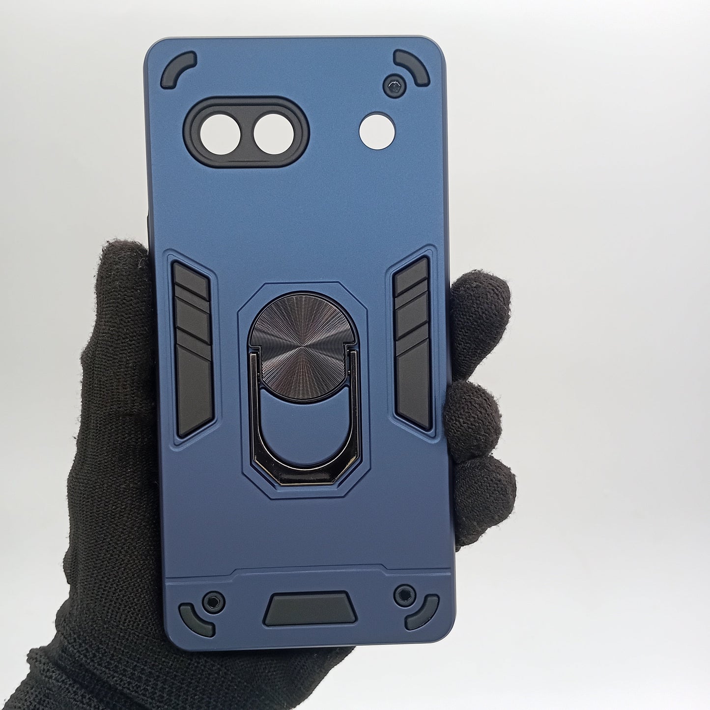 Google Pixel 7A Hard Case w/ Ring Holder, Shockproof Slim Cover