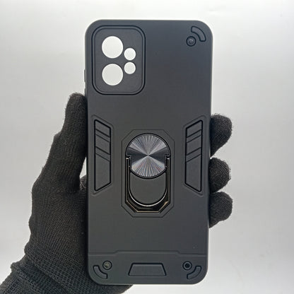 Motorola G Power Shockproof Case with Ring Holder - Slim Hard Cover
