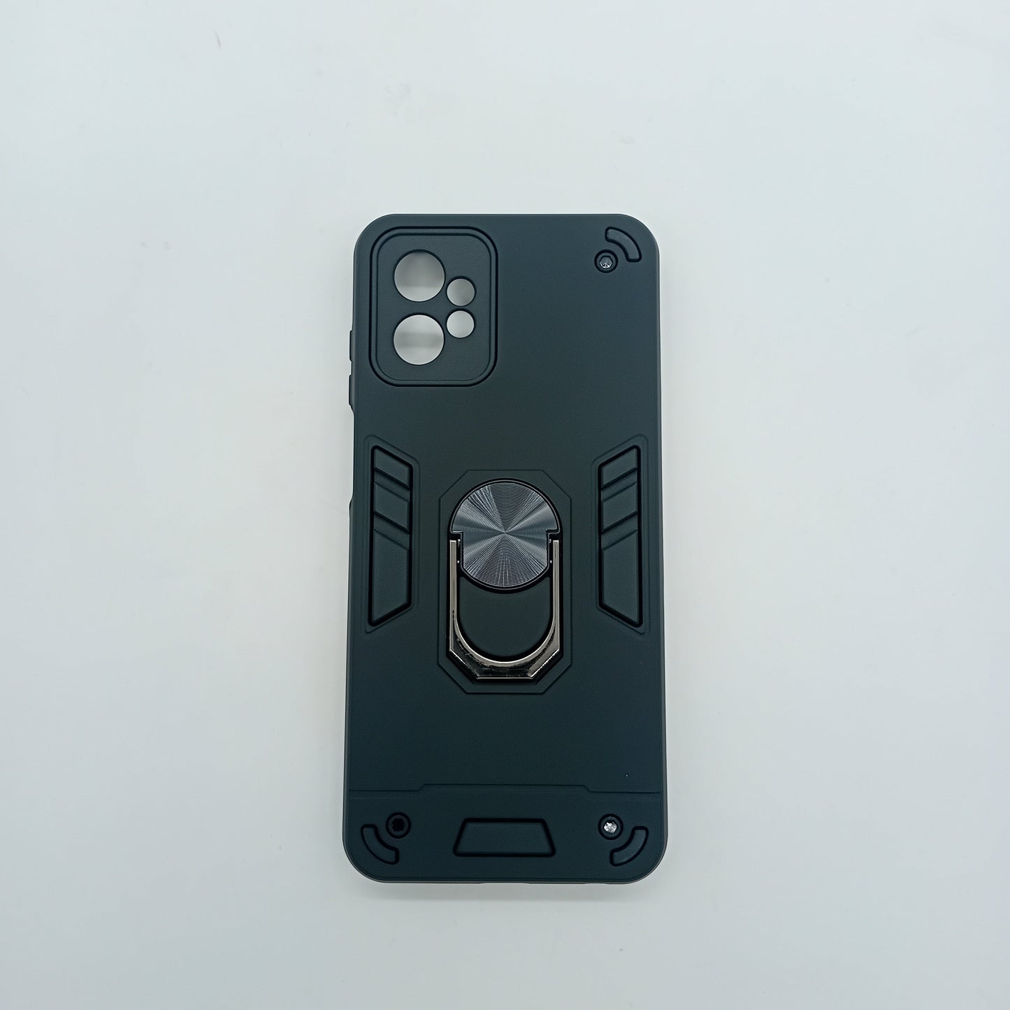 Motorola G Power Shockproof Case with Ring Holder - Slim Hard Cover