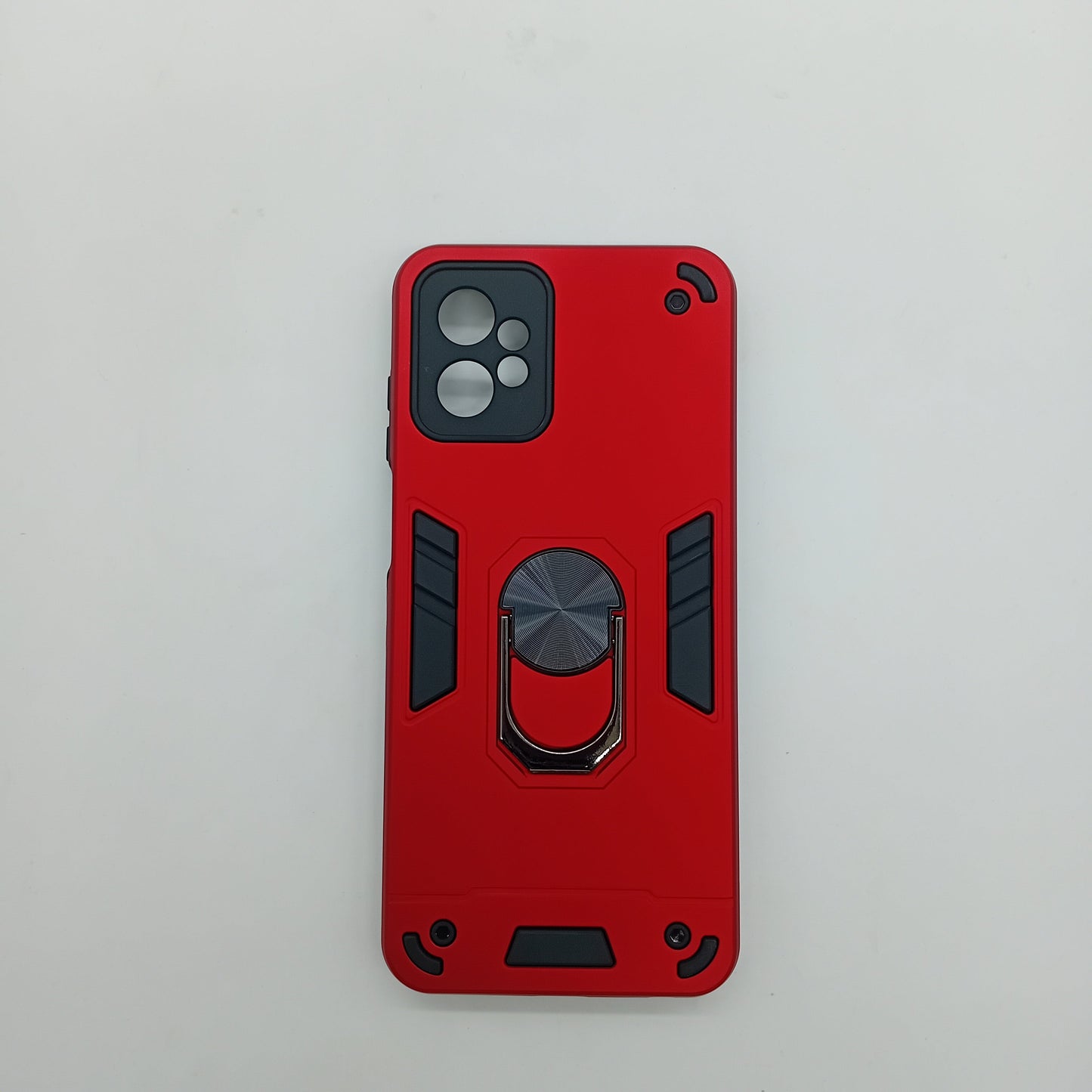 Motorola G Power Shockproof Case with Ring Holder - Slim Hard Cover