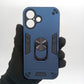 iPhone 16 Hard PC Case with Ring Holder, Slim Shockproof Cover