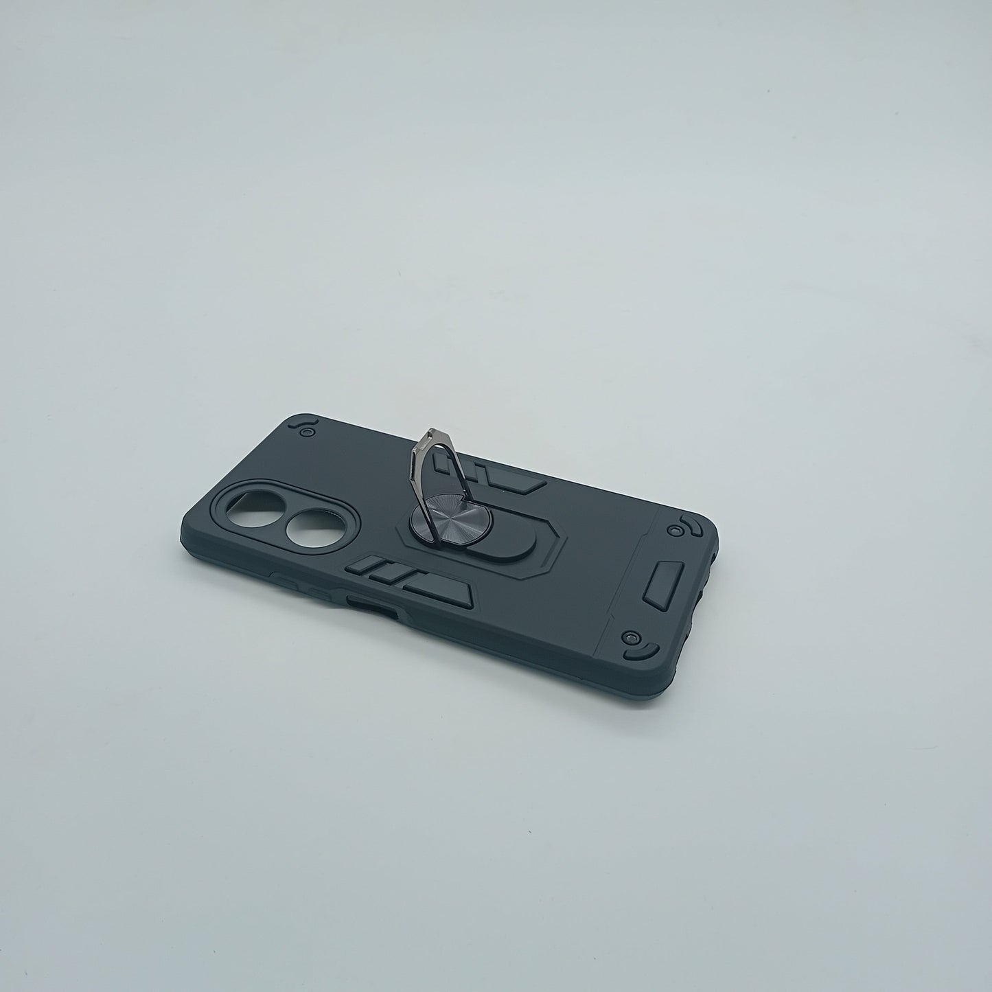 OPPO A58 4G Hard PC Case with Ring Holder & Kickstand