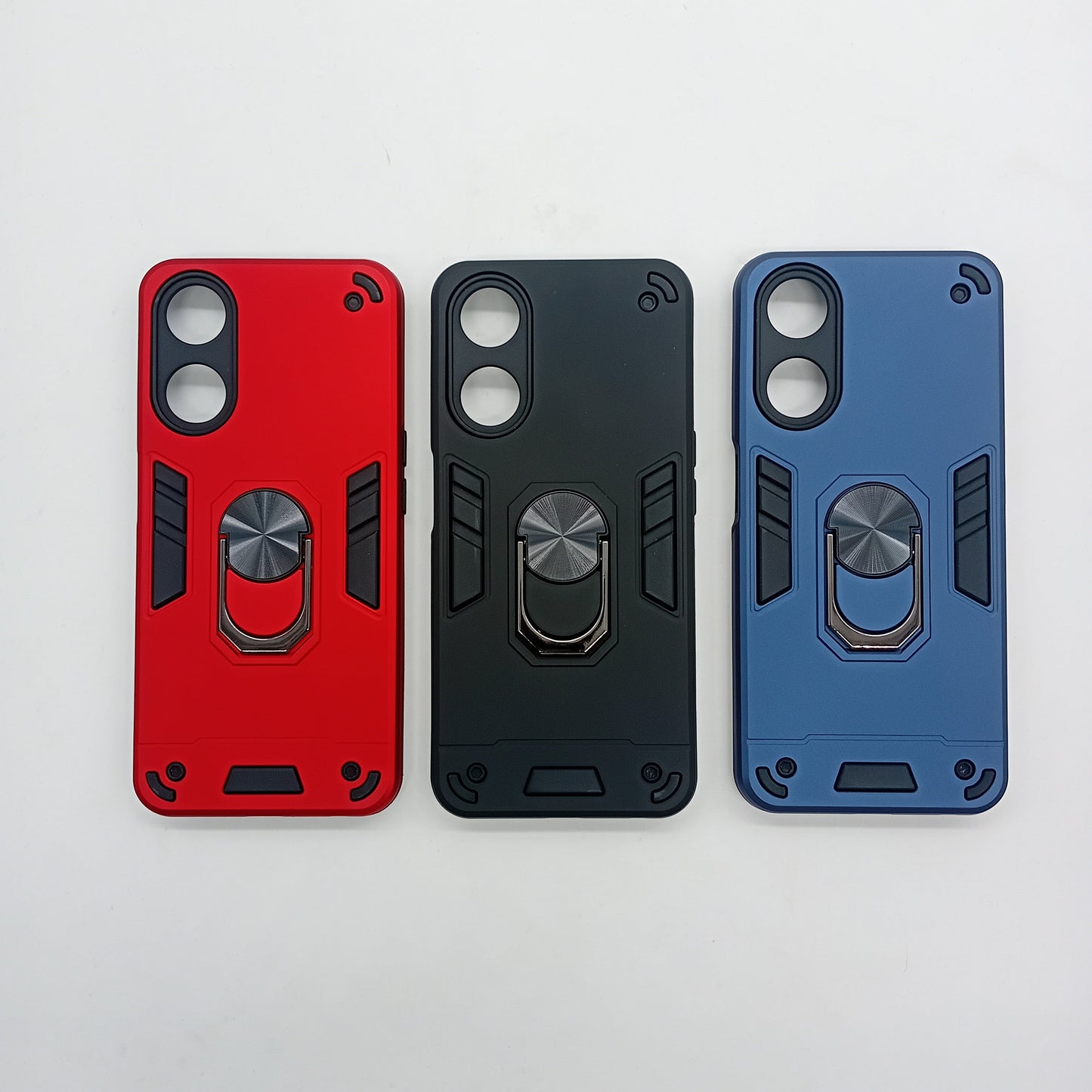 OPPO A78 5G Hard PC Shockproof Case with Ring Holder