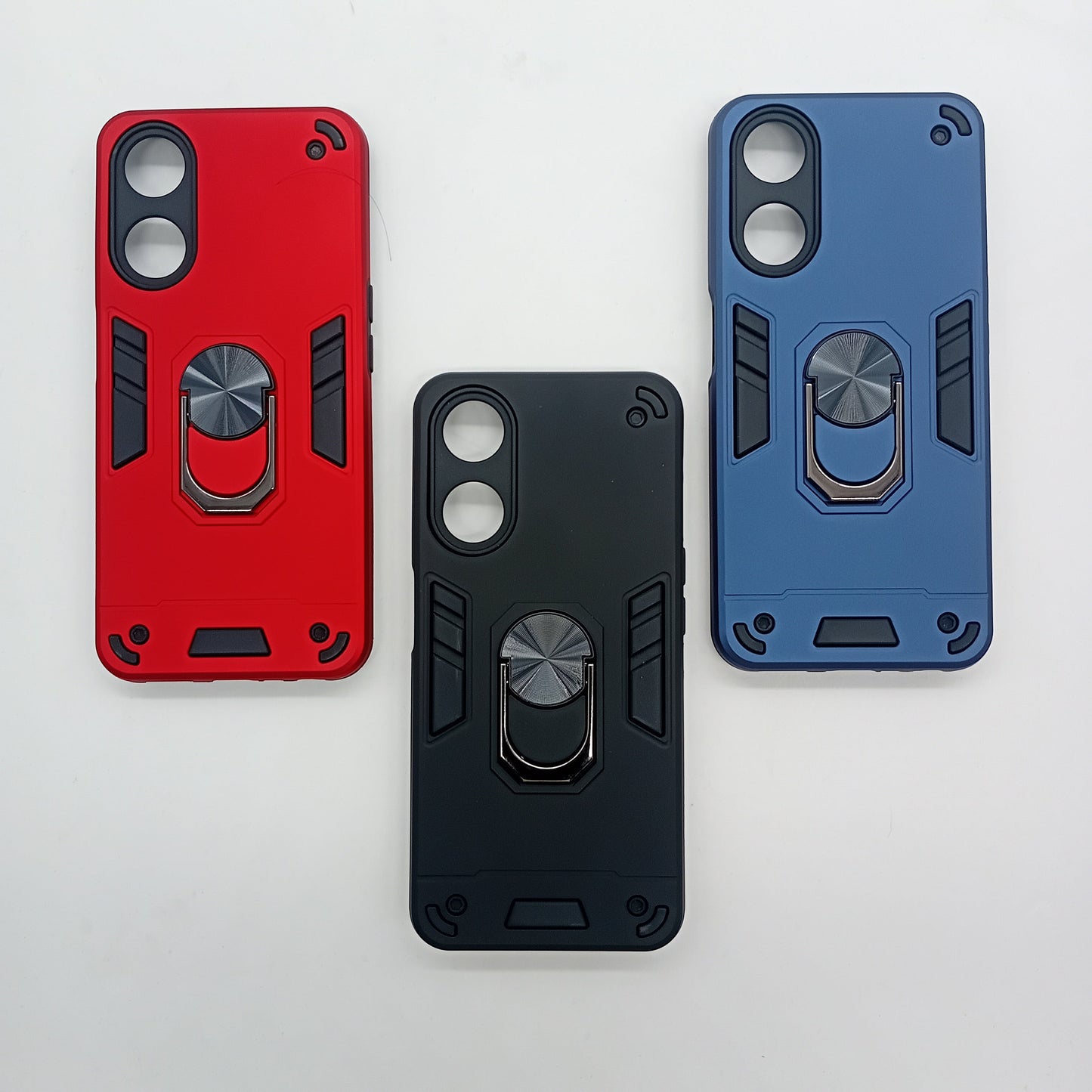 OPPO A78 5G Hard PC Shockproof Case with Ring Holder