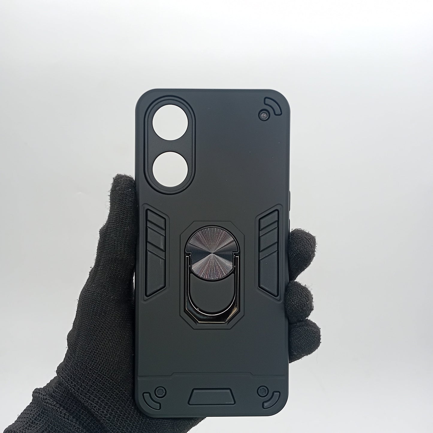 OPPO A78 5G Hard PC Shockproof Case with Ring Holder