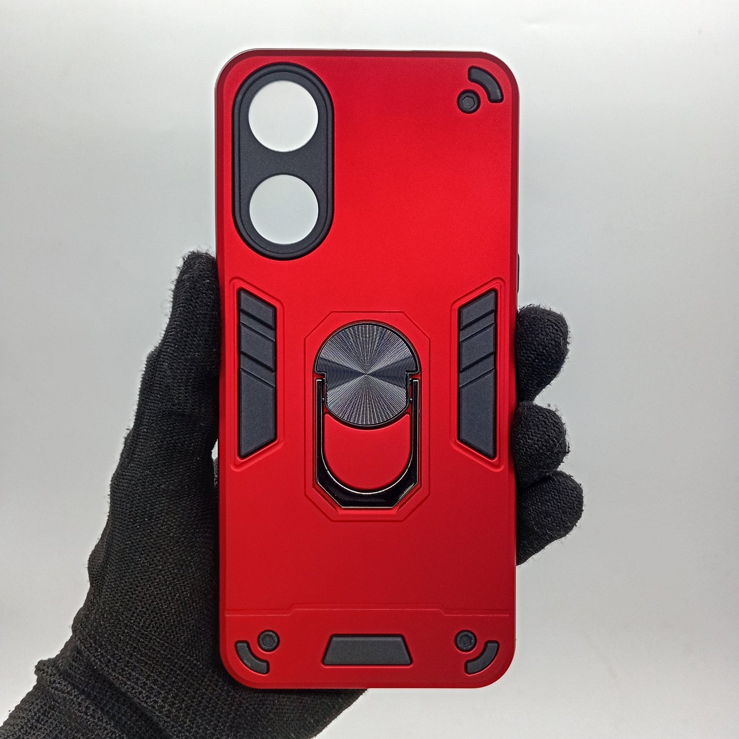 OPPO A78 5G Hard PC Shockproof Case with Ring Holder