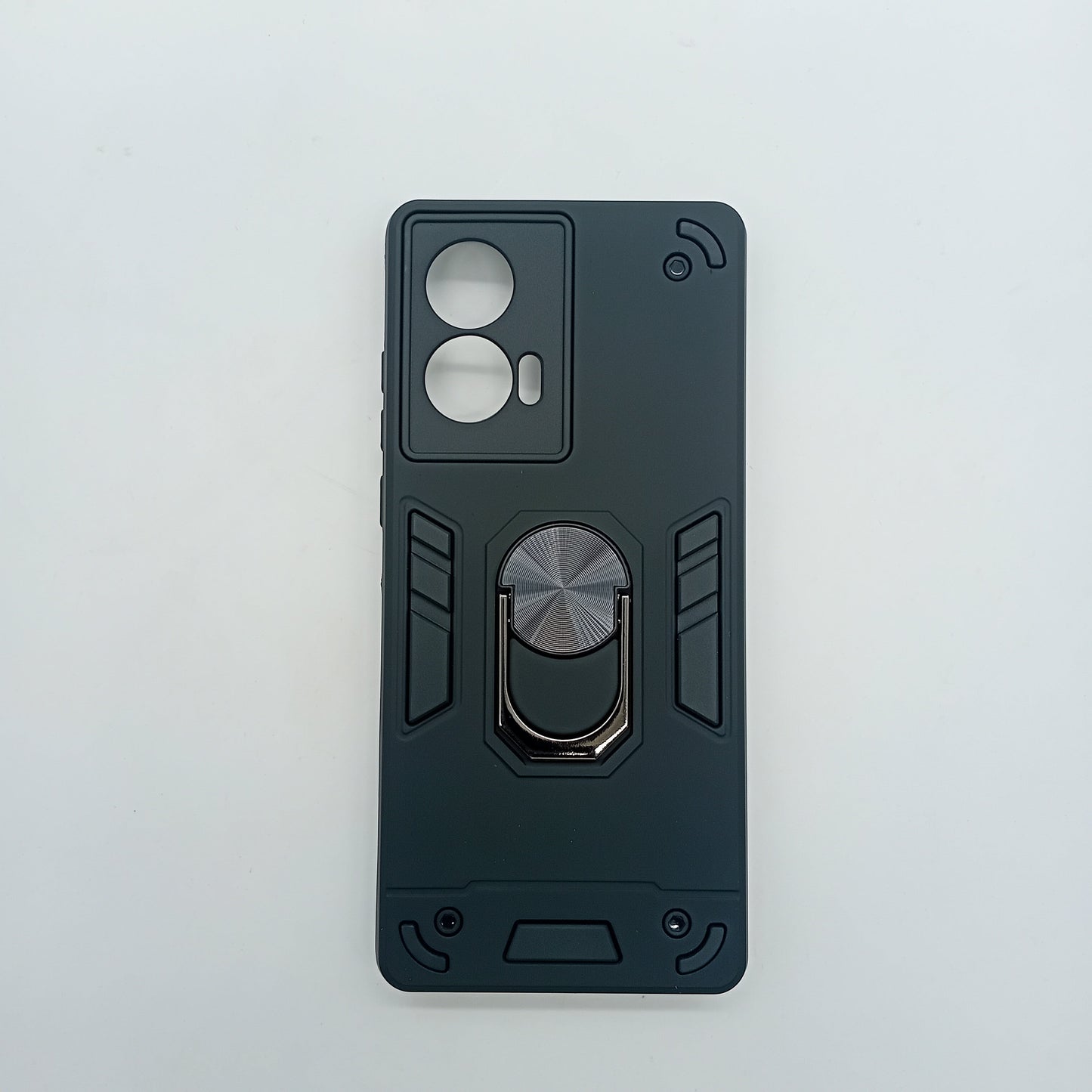 Motorola Edge 50 Fusion Hard PC Shockproof Case with Ring Holder