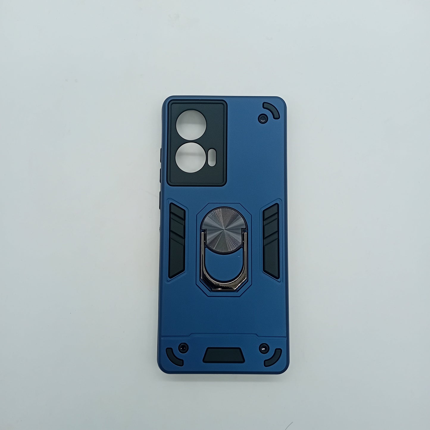 Motorola Edge 50 Fusion Hard PC Shockproof Case with Ring Holder