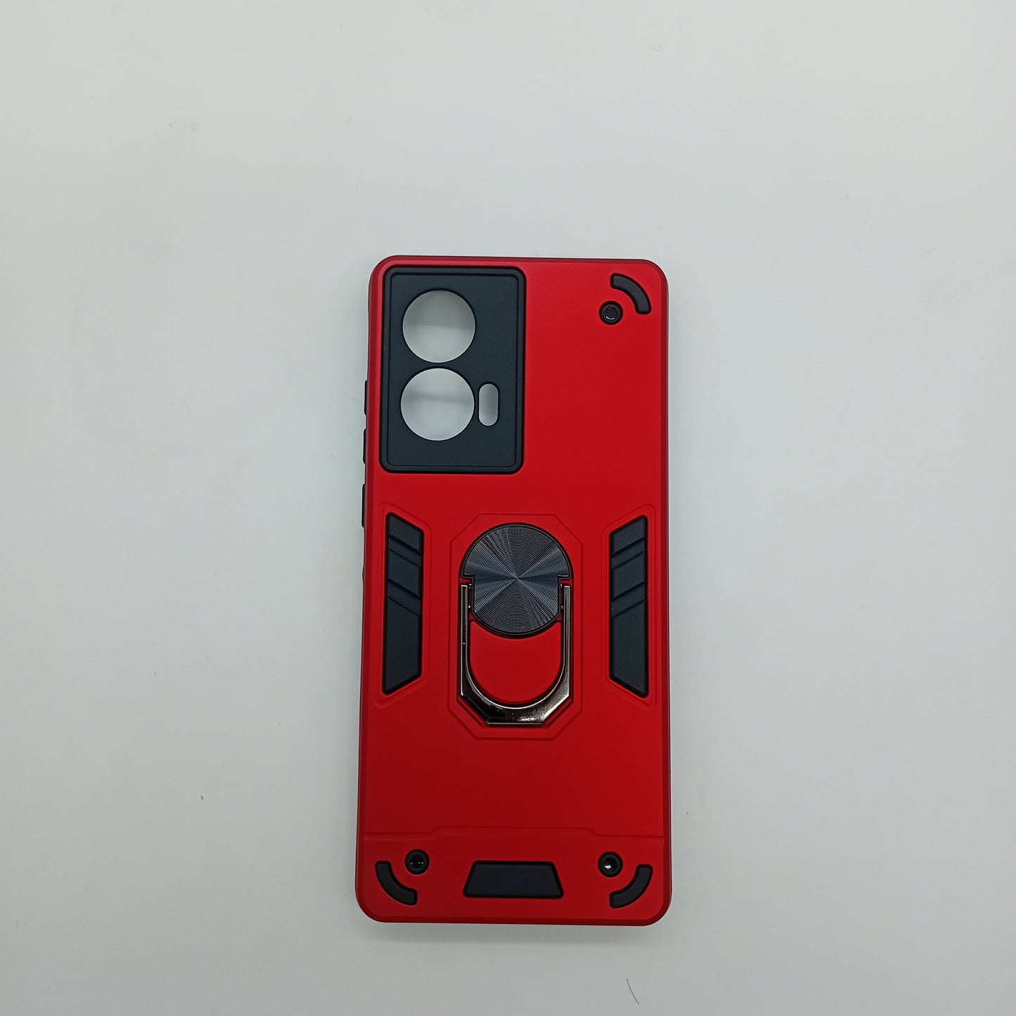 Motorola Edge 50 Fusion Hard PC Shockproof Case with Ring Holder