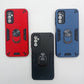 Samsung M13 Hard PC Case with Ring Holder - Shockproof Slim Cover