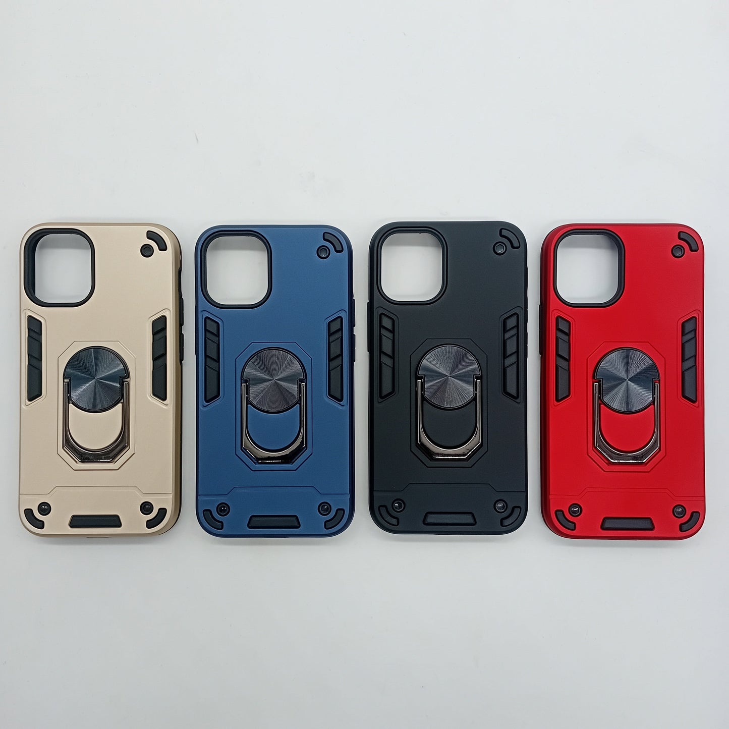 iPhone 12 Mini Slim Shockproof Case with Ring Holder