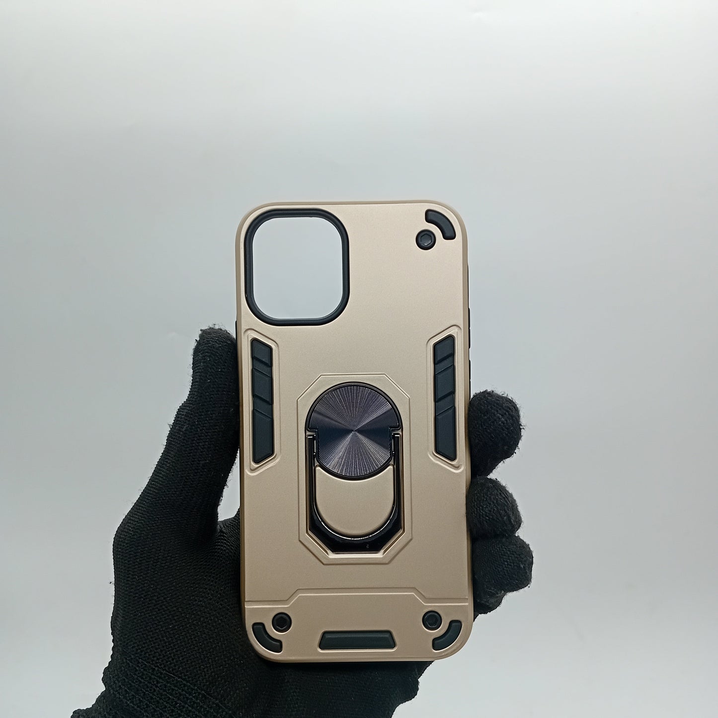 iPhone 12 Mini Slim Shockproof Case with Ring Holder