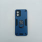 Motorola E13 Case: Slim, Shockproof Hard PC Back Cover w/ Ring Holder