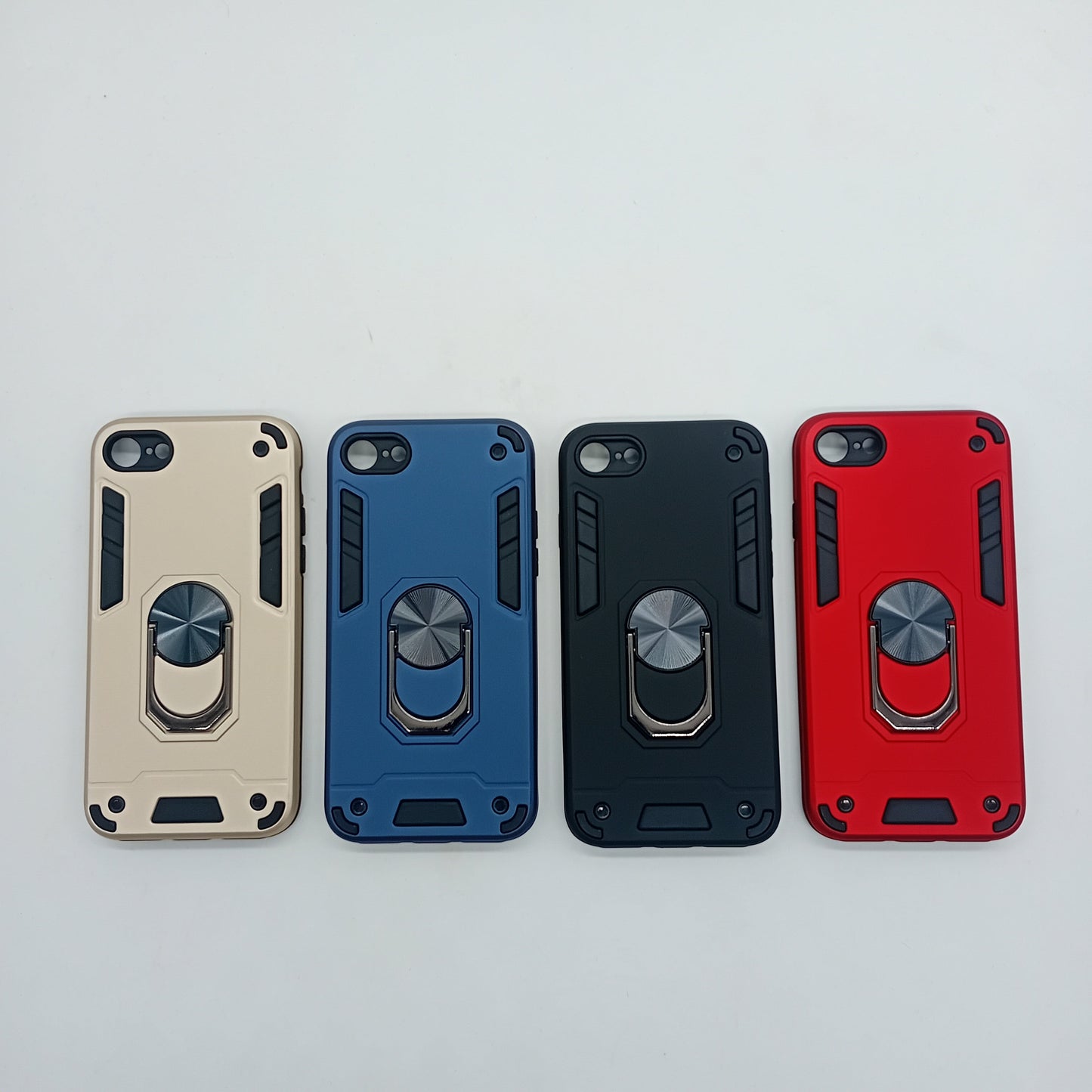 iPhone 7 Hard PC Slim Shockproof Case with Ring Holder
