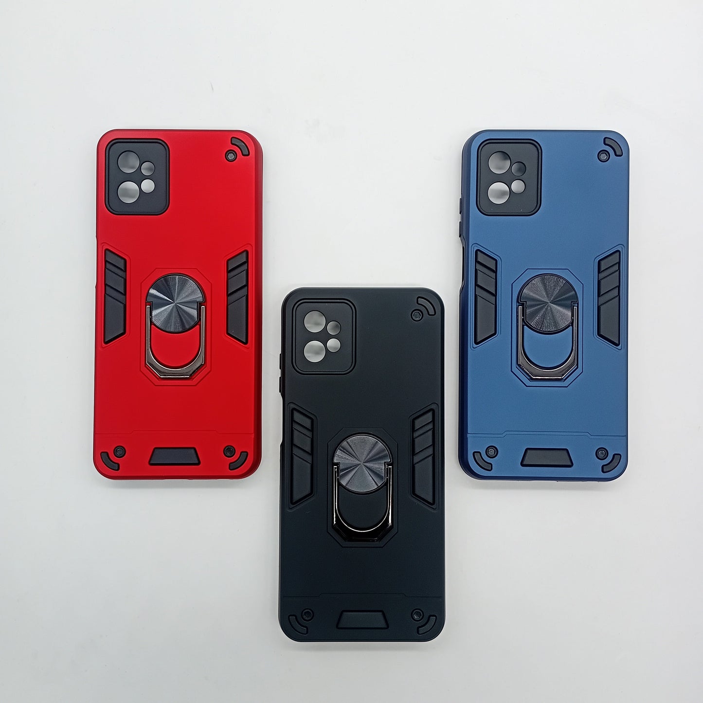 Motorola G32 Hard PC Shockproof Case with Ring Holder