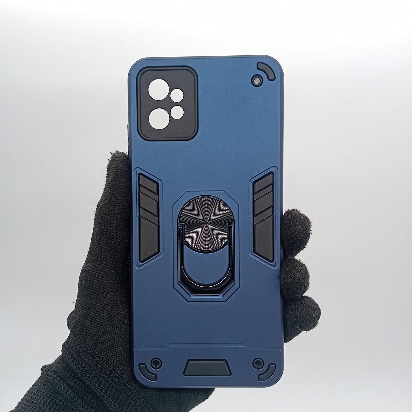 Motorola G32 Hard PC Shockproof Case with Ring Holder