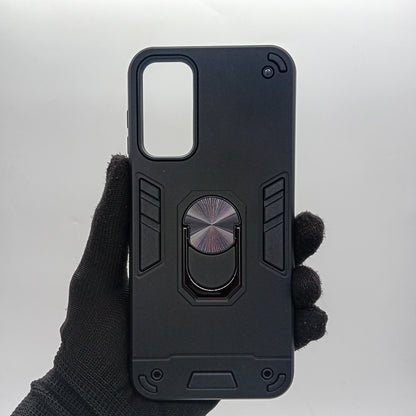 Samsung M14 Hard PC Shockproof Case with Ring Holder, Slim Cover