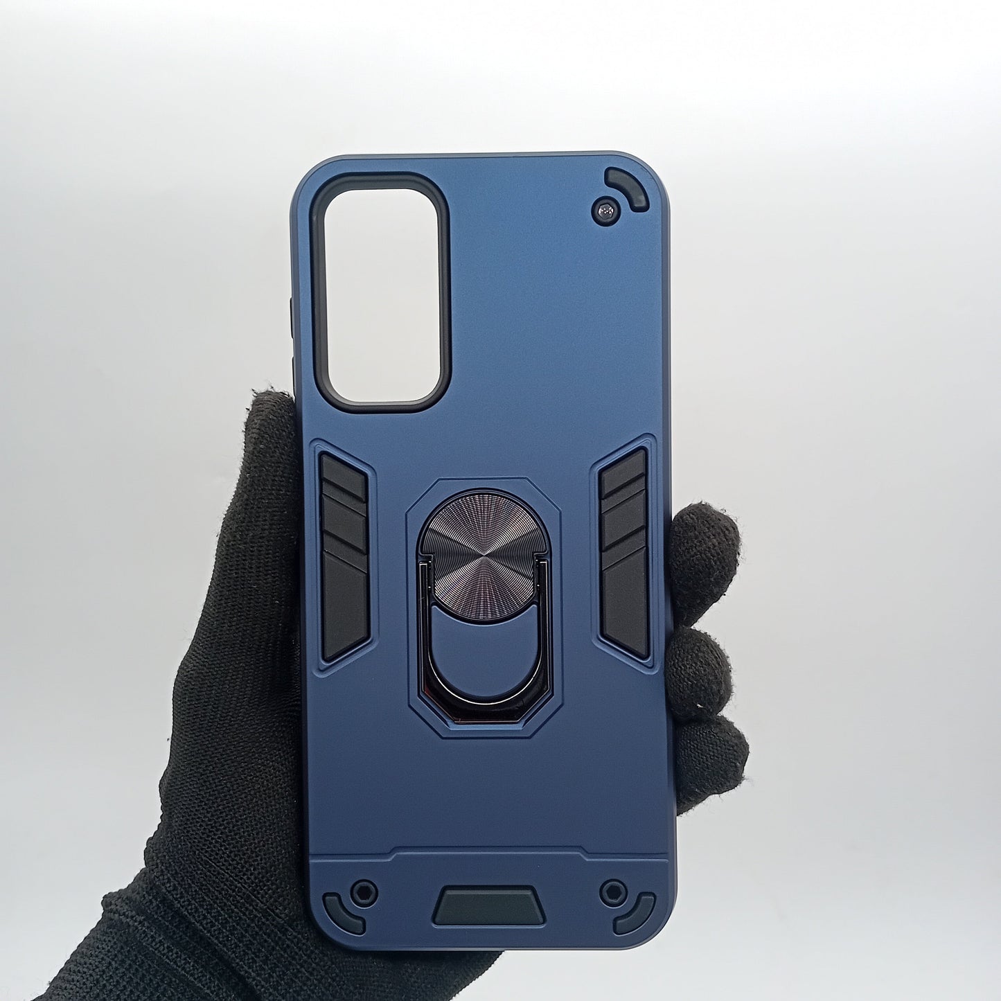 Samsung M14 Hard PC Shockproof Case with Ring Holder, Slim Cover