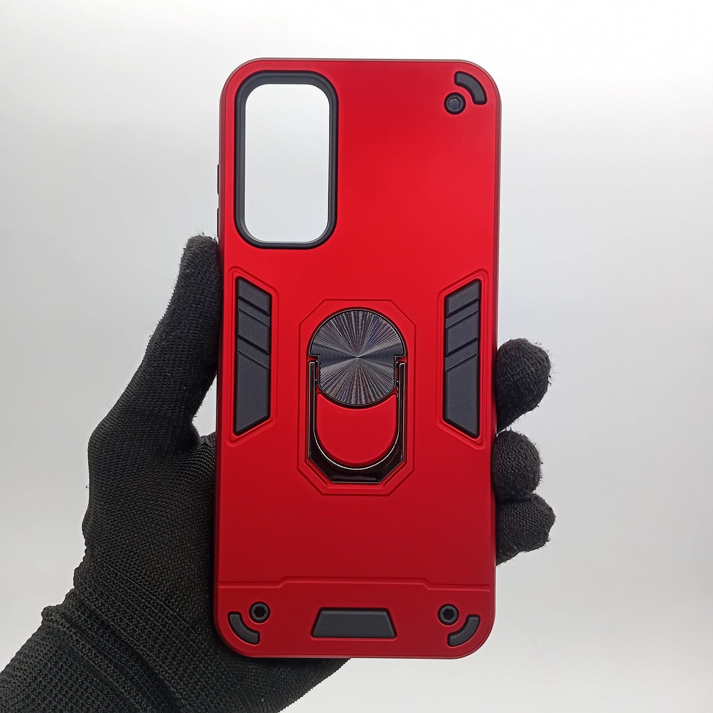 Samsung M14 Hard PC Shockproof Case with Ring Holder, Slim Cover