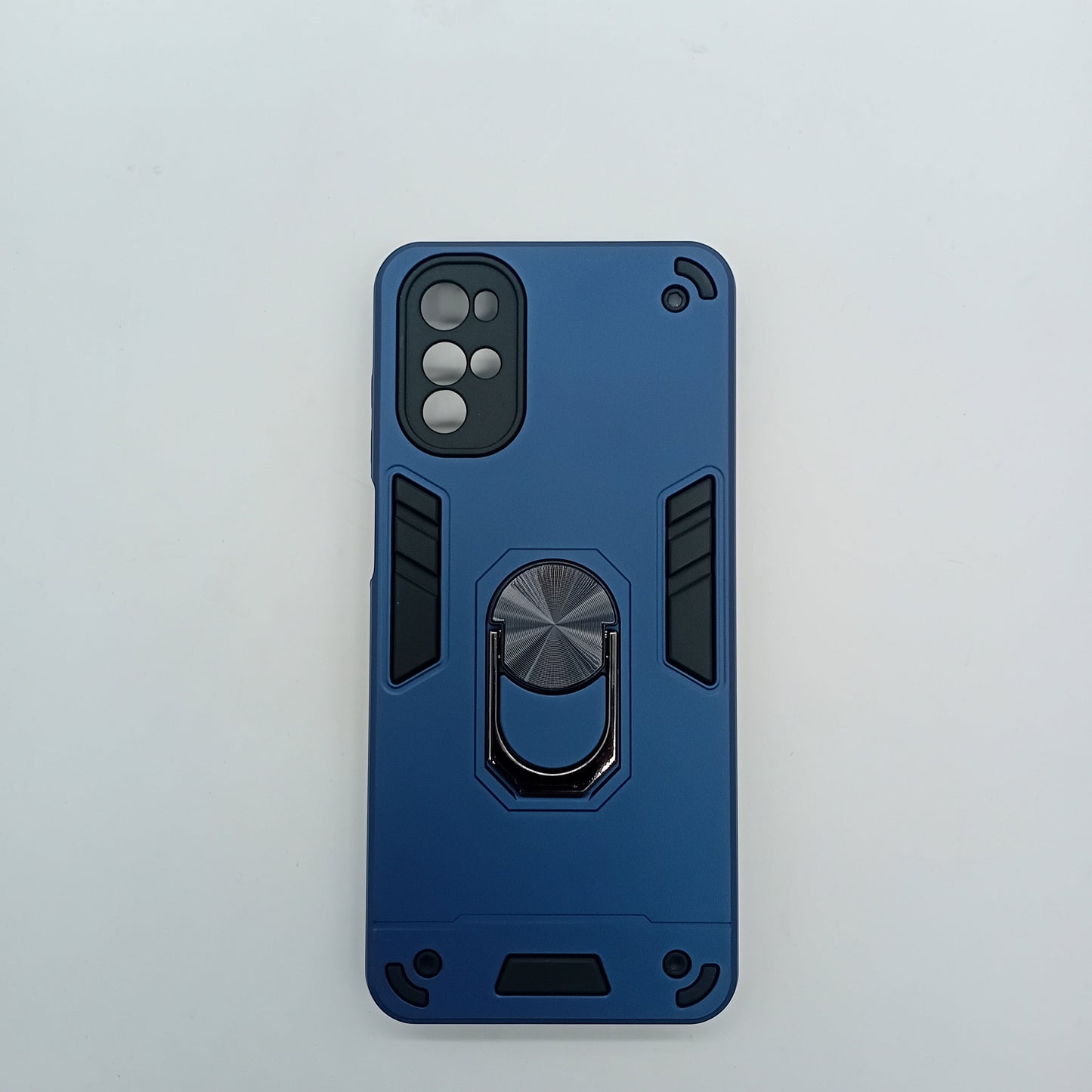 Motorola G22 Hard PC Shockproof Case with Ring Holder, Slim Cover