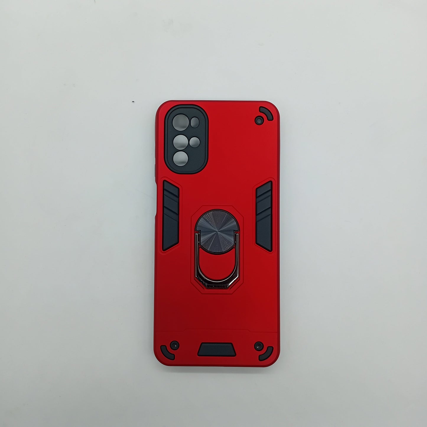 Motorola G22 Hard PC Shockproof Case with Ring Holder, Slim Cover
