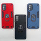 Motorola E32 Hard Case: Ring Holder, Shockproof Slim Cover
