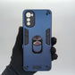 Motorola E32 Hard Case: Ring Holder, Shockproof Slim Cover