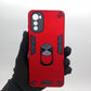 Motorola E32 Hard Case: Ring Holder, Shockproof Slim Cover