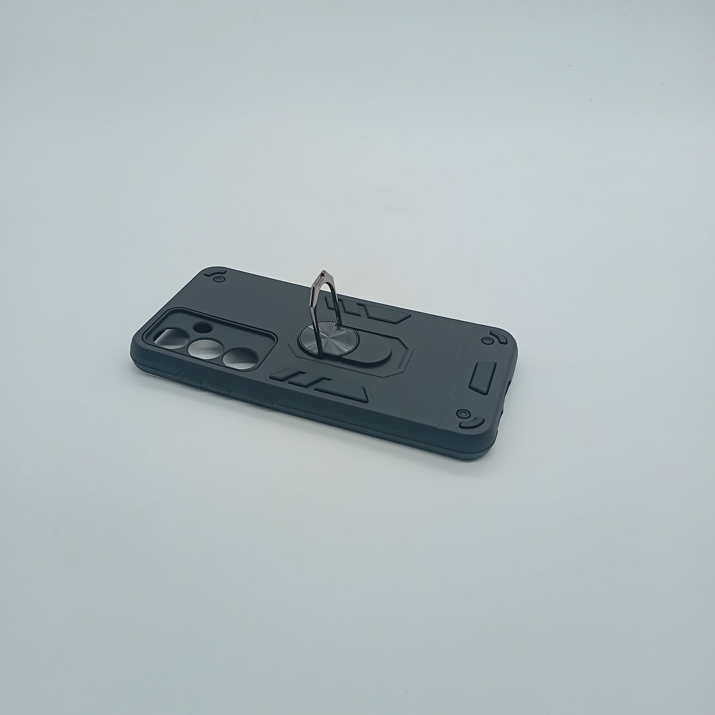 Samsung S24 FE Hard PC Shockproof Case with Ring Holder