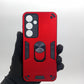 Samsung S24 FE Hard PC Shockproof Case with Ring Holder