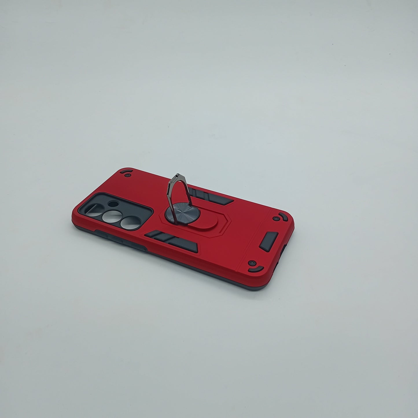 Samsung S24 FE Hard PC Shockproof Case with Ring Holder