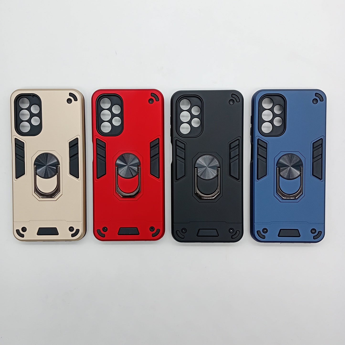 Samsung A13 4G Shockproof Hard PC Case with Ring Holder Slim Cover