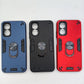 OPPO A17 Shockproof Hard PC Case with Ring Holder Slim Cover