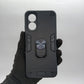 OPPO A17 Shockproof Hard PC Case with Ring Holder Slim Cover