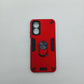 OPPO A17 Shockproof Hard PC Case with Ring Holder Slim Cover