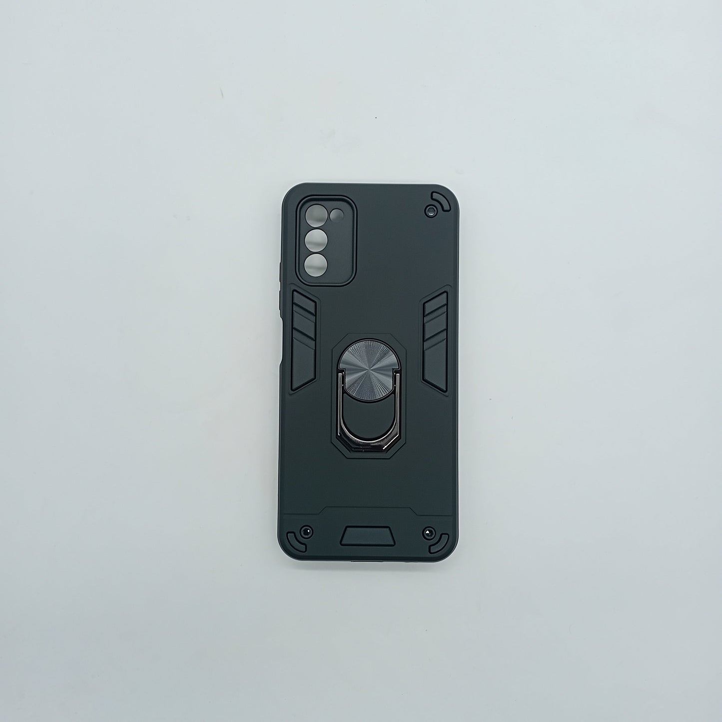 Samsung A03s Hard PC Case w/ Ring Holder, Shockproof Slim Cover