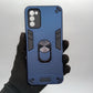 Samsung A03s Hard PC Case w/ Ring Holder, Shockproof Slim Cover