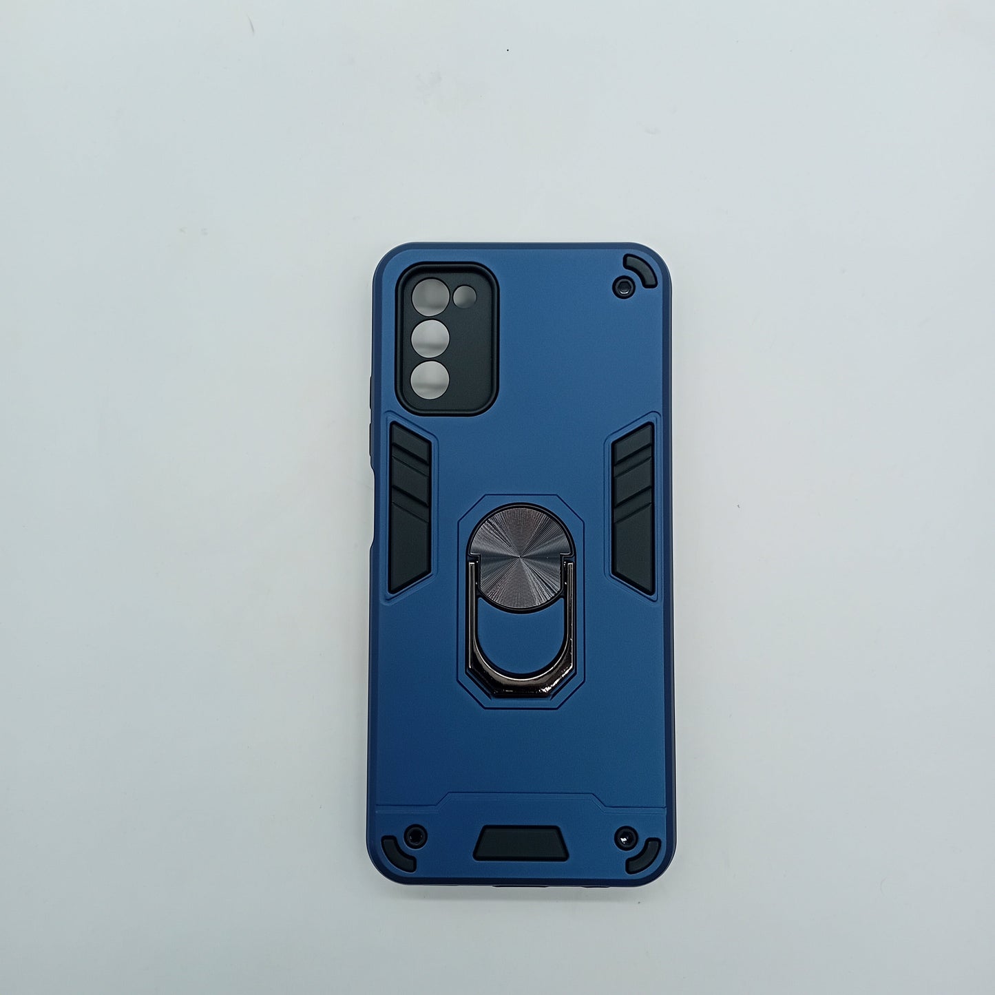 Samsung A03s Hard PC Case w/ Ring Holder, Shockproof Slim Cover