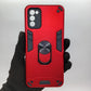 Samsung A03s Hard PC Case w/ Ring Holder, Shockproof Slim Cover