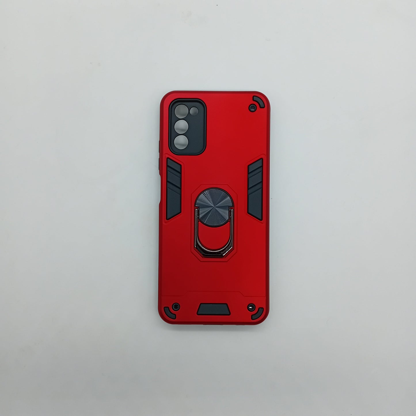 Samsung A03s Hard PC Case w/ Ring Holder, Shockproof Slim Cover